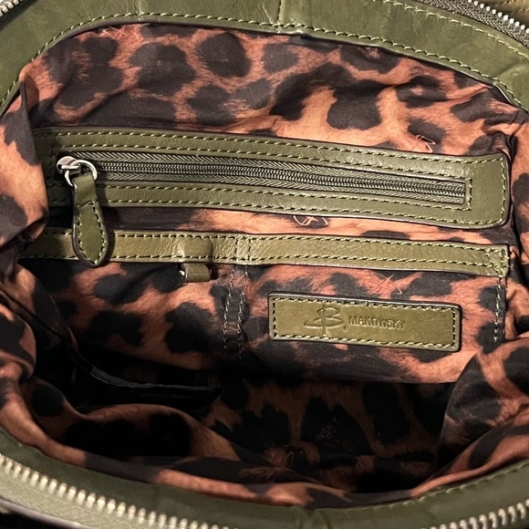 B. Makowsky Olive Fringe Shoulder Bag - Picture 3 of 13